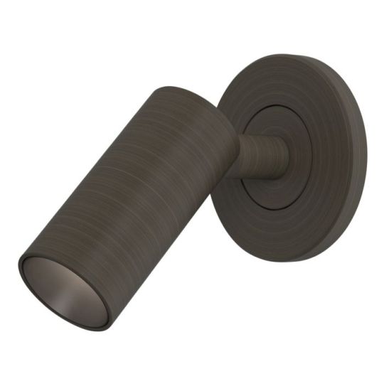 Astro Micro Recess Unswitched Reading Light in Bronze