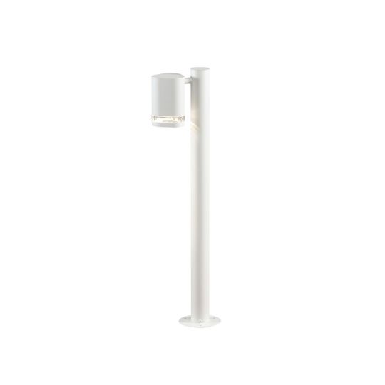 Konstsmide 7517-250 Matt White Modena - Clear Plastic Glass (11.5x19x70)