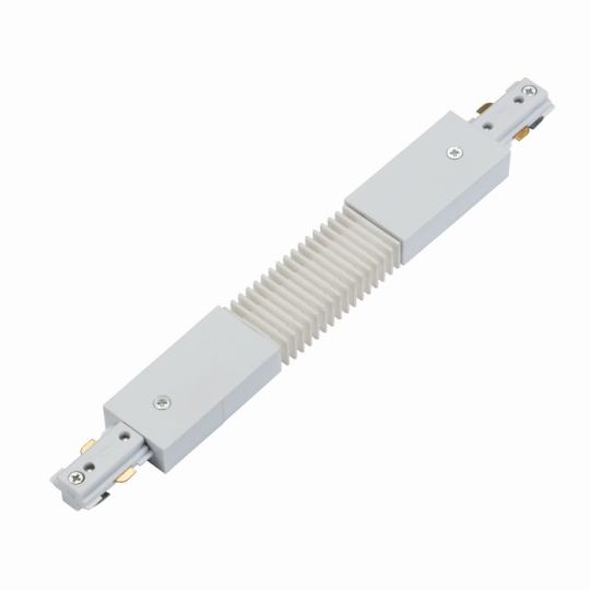 Saxby Track Flexible Connector in White Pc