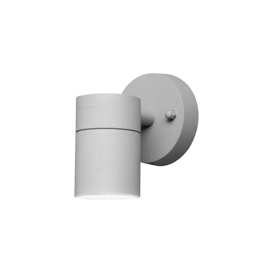 Konstsmide 7572-300 Grey Modena - Stainless Steel/ Opal Coloured Glass (6x9x9)