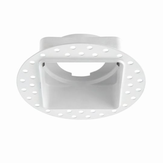 Saxby Shieldeco Trimless Bezel Square in Matt White Paint