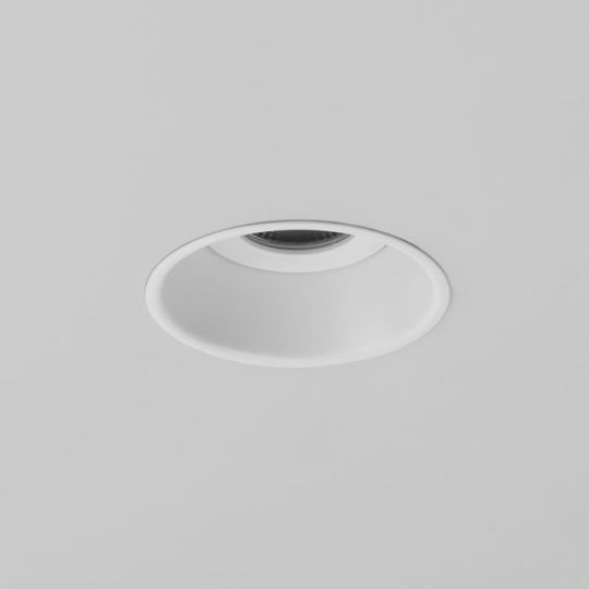 Astro Minima Round IP65 Fire-Rated LED Bathroom Downlight in Matt White