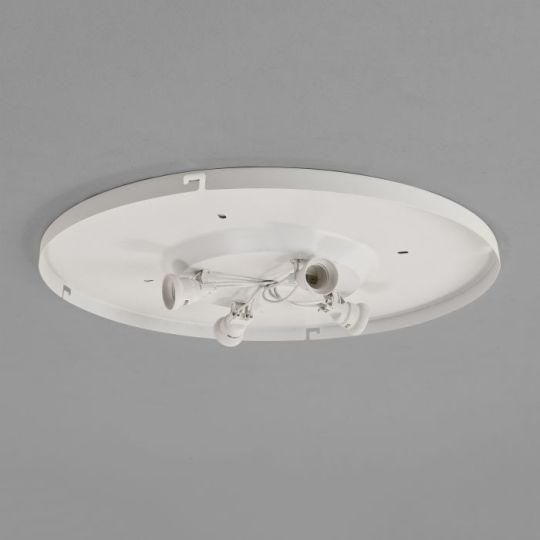 Astro 4-Way Plate Indoor Ceiling Light in Matt White