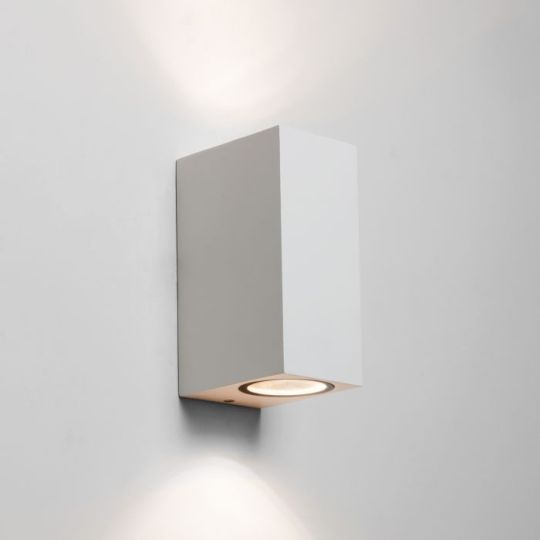 Astro Chios 150 Outdoor Wall Light in Textured White