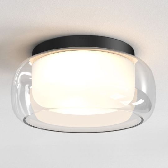 Astro Aquina Ceiling 360 Bathroom Ceiling Light in Matt Black