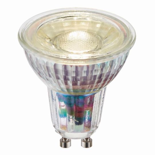 Saxby Gu10 Led Smd 5.5W in Clear Glass