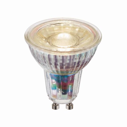 Saxby Gu10 Led Smd Dimmable 5.5W in Clear Glass