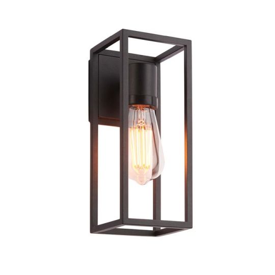 Herbert Wall Light in Textured Black Finish