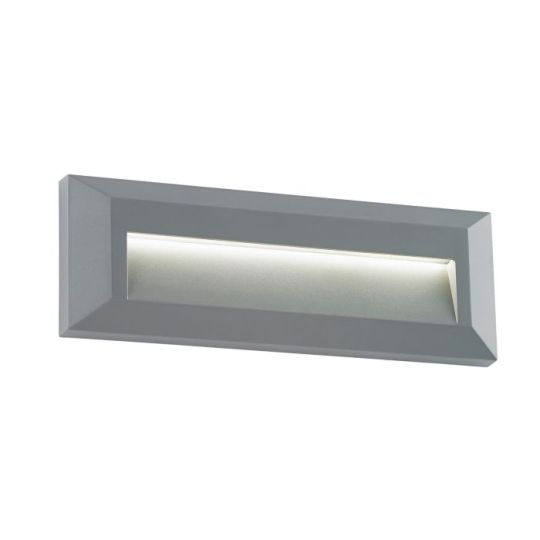 Saxby Severus Landscape Indirect Ip65 2W in Grey Abs Plastic & Clear Pc