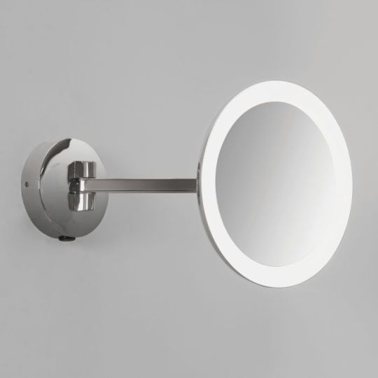 Astro  Bathroom Magnifying Mirror in Polished Chrome