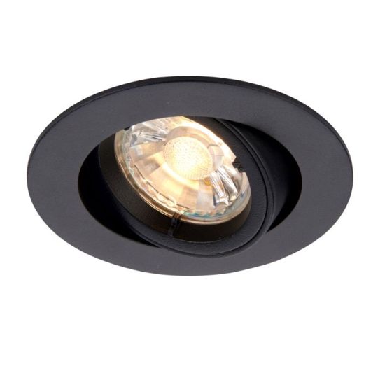 Saxby Cast Tilt 50W in Matt Black Paint
