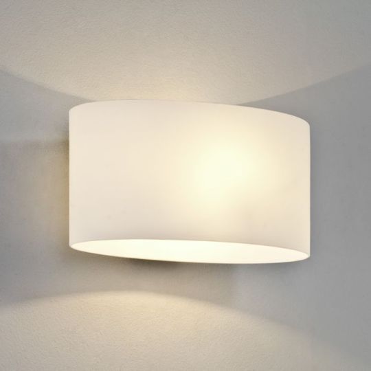 Astro Tokyo Indoor Wall Light in White Glass