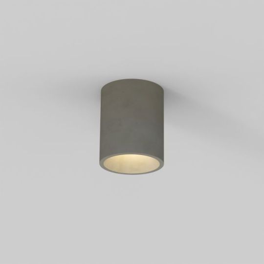 Astro Kos Round Coastal Downlight in Matt Concrete