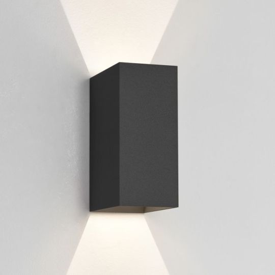 Astro Oslo 160 LED Outdoor Wall Light in Textured Black