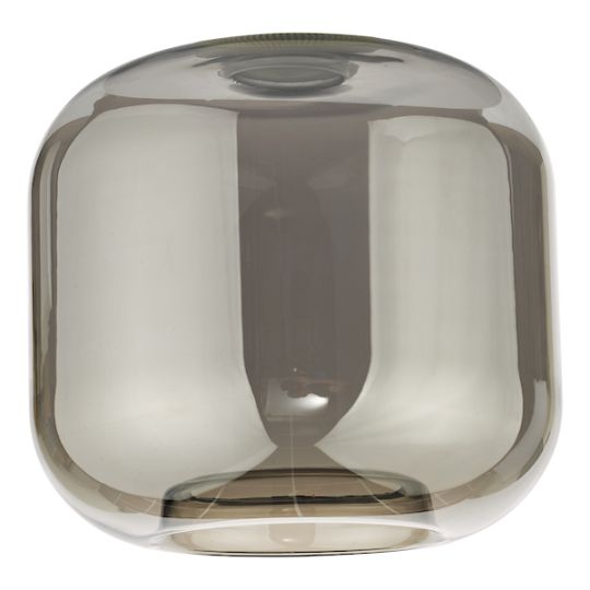 Dar Aiden Easy Fit Pendant Smoked Glass
