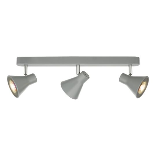 Dar Diza 3 Light Bar Spotlight Matt Grey