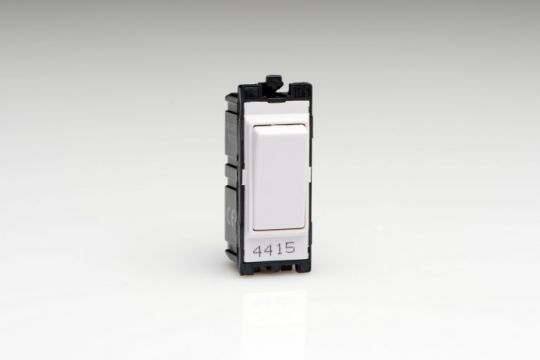 Varilight White 10A Multi-Way Push Retractive Switch (G100PW)