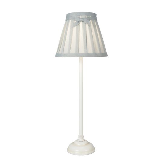 Dar Grace Table Lamp Antique White With Shade