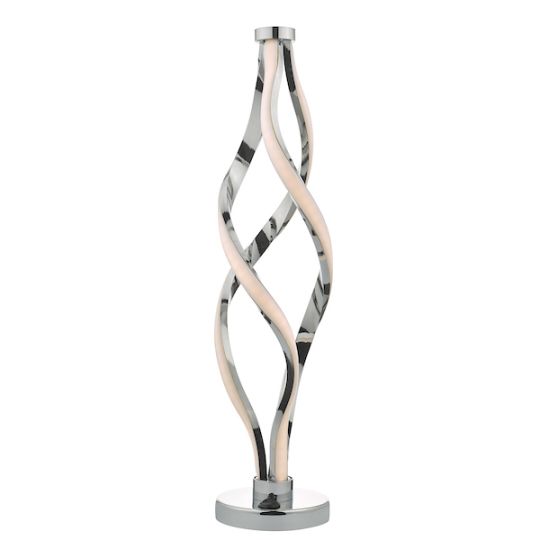Dar Jive Table Lamp Aluminium & Opal LED
