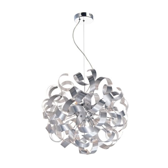 Dar Rawley 9 Light Ribbon Pendant