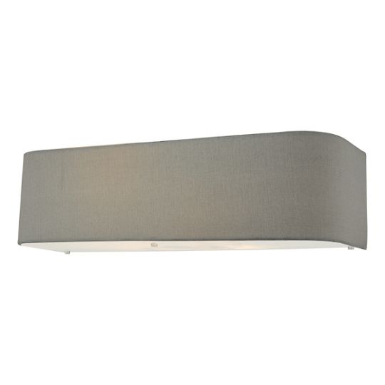 Dar Ronda 2 Light Wall Light Grey
