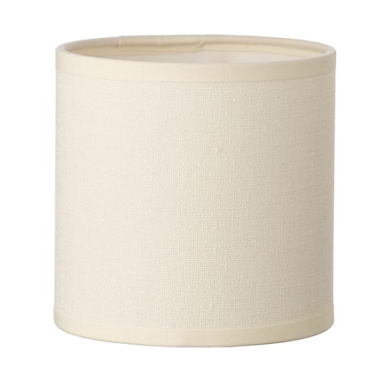 Dar S066 Cream Cotton Drum Shade 12cm