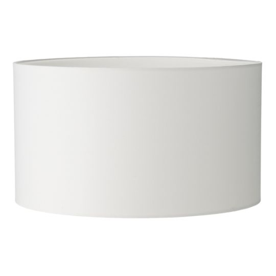 Dar Tuscan Ivory Cotton Drum Shade 40cm