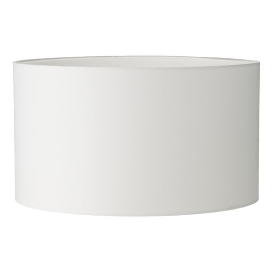 Dar Tuscan Ivory Cotton Drum Shade 30cm