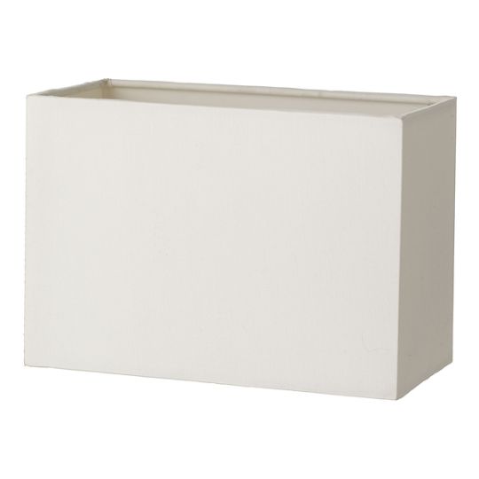 Dar Modena Ivory Cotton Rectangle Shade 20cm