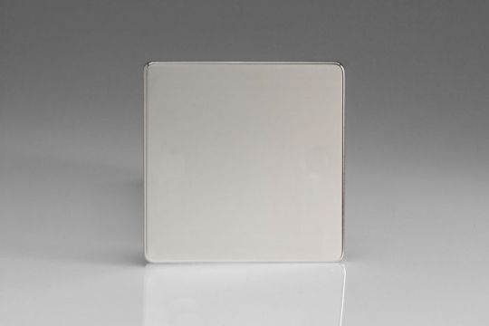 Varilight Polished Chrome Single Blank Plate (XECSBS)