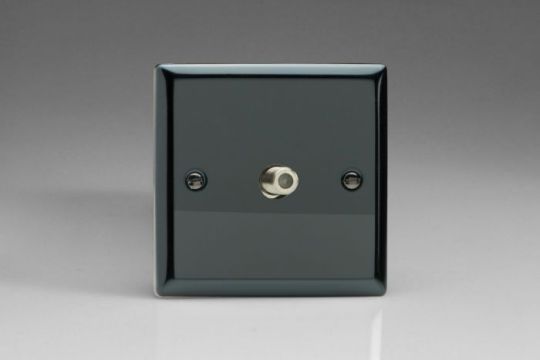 Varilight Iridium 1-Gang TV Socket, F-Type Satellite