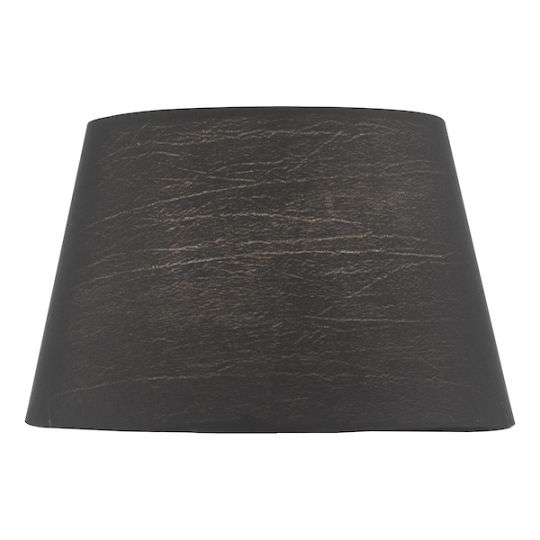 Dar Zira Black Faux Silk Candle Clip Shade 18cm