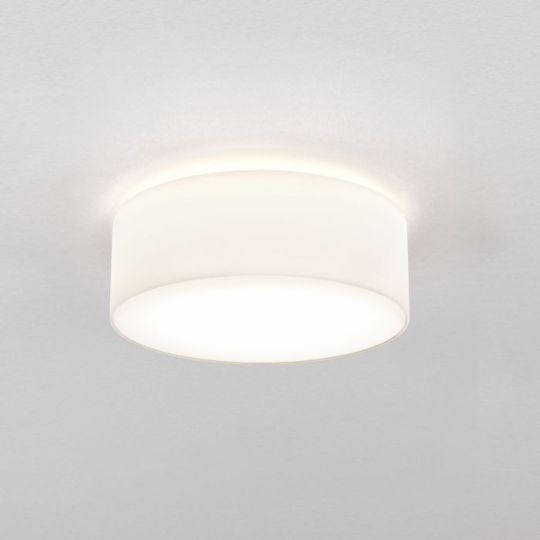 Astro Cambria 380 Indoor Ceiling Light in White Fabric