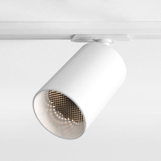 Astro Can 75 Track Indoor Track Light in Matt White
