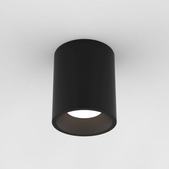 Astro Kos Round 140 LED Outdoor Downlight in Textured Black