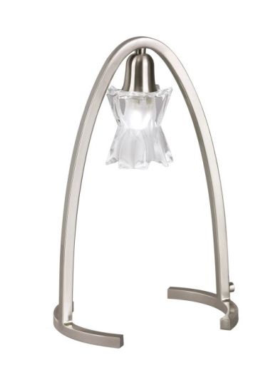 Mantra Alaska Table 1 Light G9 Satin Nickel