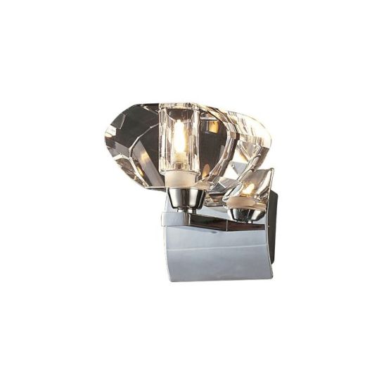 Mantra Alfa Wall Lamp 1 Light G9 Spanish Design Polished Chrome