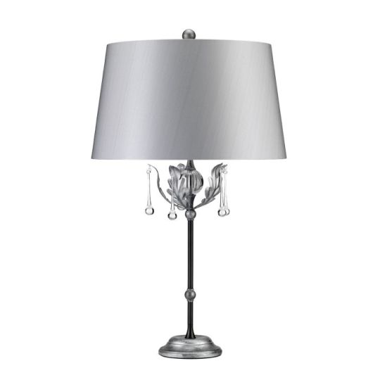 Elstead Lighting Amarilli 1 Light Table Lamp - Black/Silver 