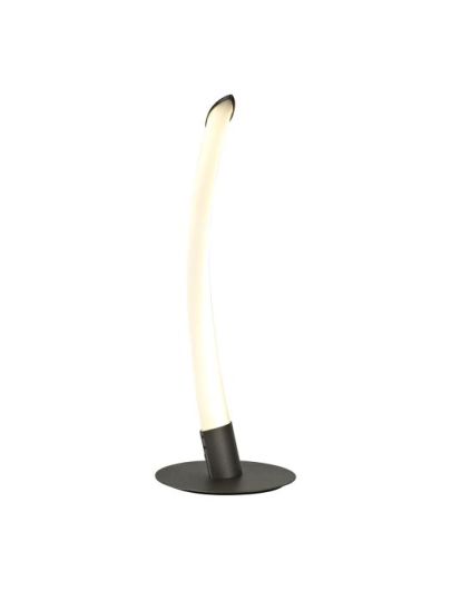 Mantra Armonia 1 Light Table Lamp 10W LED 3000K 750lm Titanium/Frosted Acrylic 3yrs Warranty