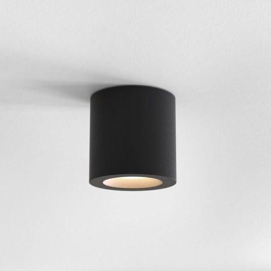 Astro Kos II Outdoor Downlight in Textured Black