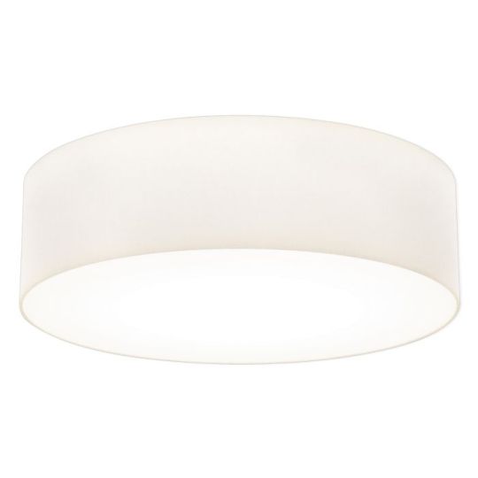 Astro Cambria 580 Ceiling Light in White Fabric