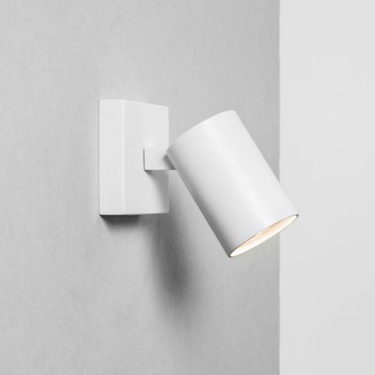 Astro Ascoli Single Indoor Spotlight in Textured White