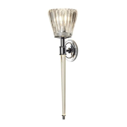 Elstead Lighting Agatha 2 Light Wall Light - Polished Chrome