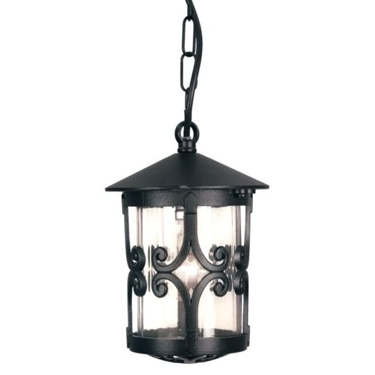 Elstead Lighting Hereford 1 Light Porch Chain Lantern