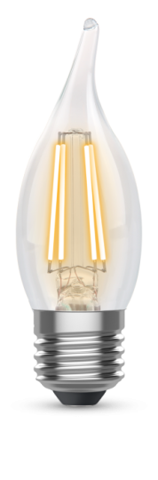 Filament Bent-tip Candle (Dim)