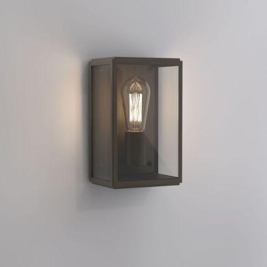 Astro Homefield 160 Outdoor Wall Light in Bronze