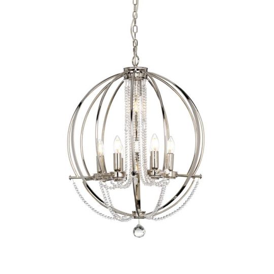 Elstead Lighting Cassie 7 Light Chandelier