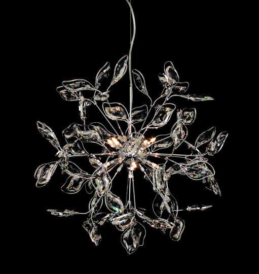 Impex CFH112021/08/CH Hamilton  Series Decorative 8 Light Chrome Ceiling Light