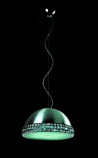 Impex CFH211161/04/SMK/CH Polo  Series Decorative 4 Light Chrome Ceiling Light