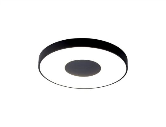 Mantra Coin Round Ceiling 80W LED With Remote Control 2700K-5000K 3900lm Black 3yrs Warranty